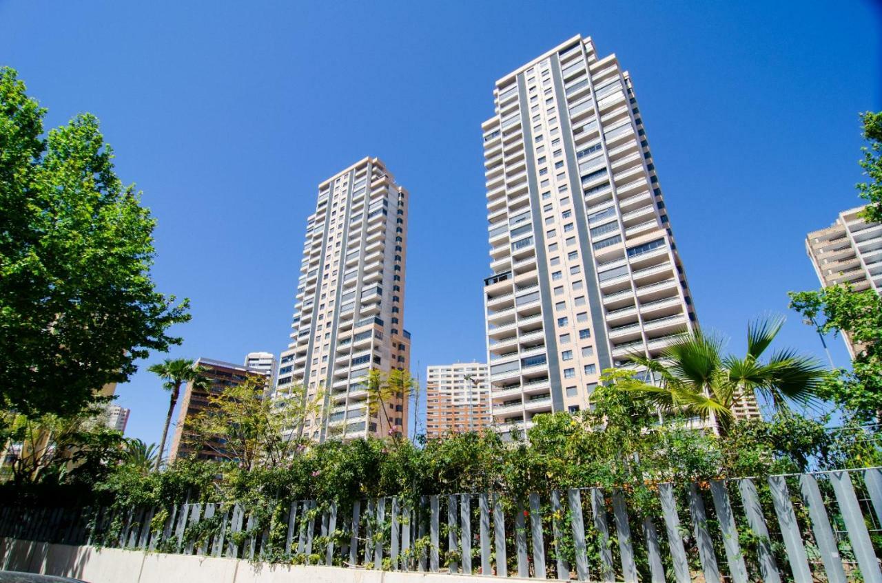 Apartamentos Con Terraza Torre D'Oboe By Renthas Benidorm Ngoại thất bức ảnh