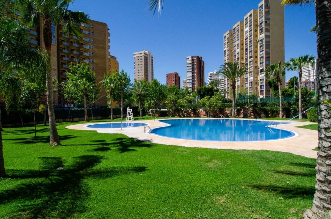 Apartamentos Con Terraza Torre D'Oboe By Renthas Benidorm Ngoại thất bức ảnh