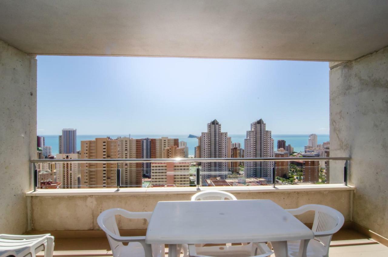 Apartamentos Con Terraza Torre D'Oboe By Renthas Benidorm Ngoại thất bức ảnh