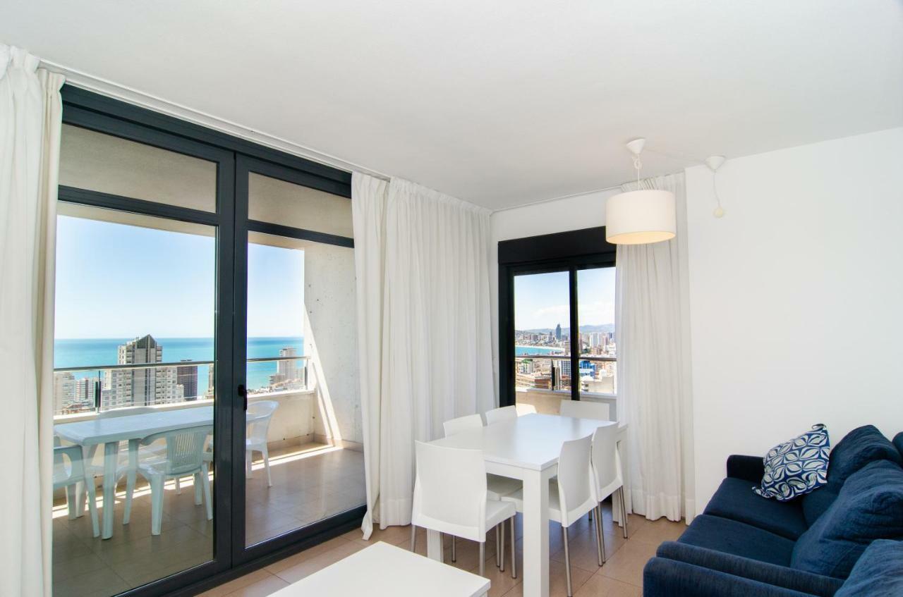 Apartamentos Con Terraza Torre D'Oboe By Renthas Benidorm Ngoại thất bức ảnh